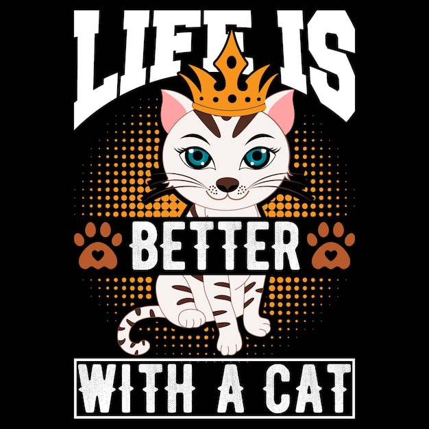 Vector dit is mijn cats t-shirt ontwerp bundel tempelt.