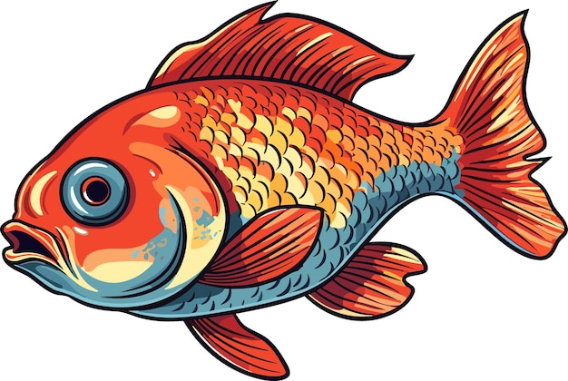 Dive into the world of aquatic wonder with our captivating fish illustrations