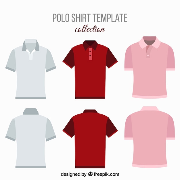 Diverse polo shirts voor mannen