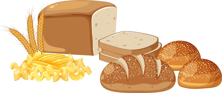 Vector diverse soorten brood
