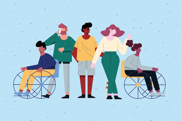 Vector diversity and disabled people