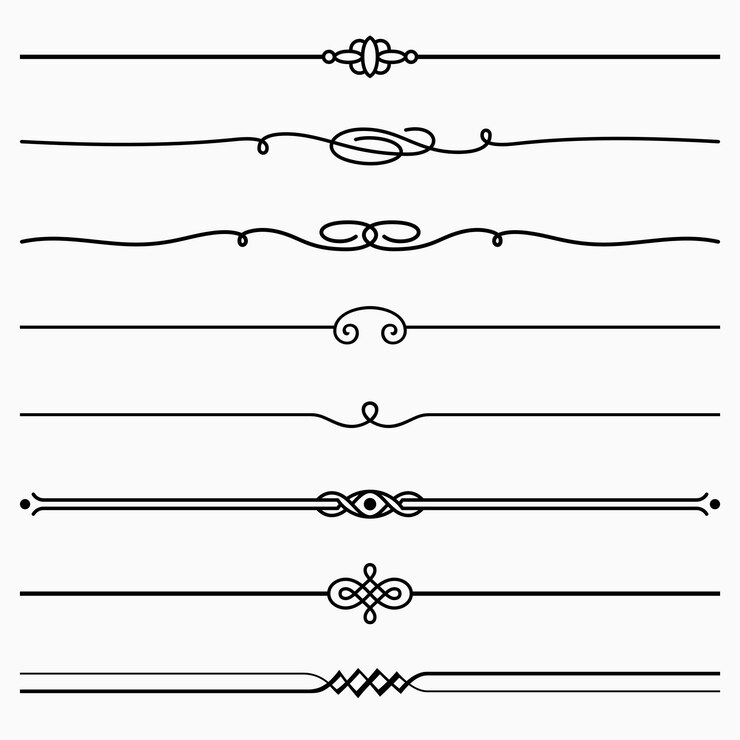 Vector dividers (set 1)