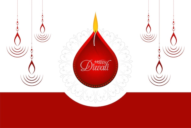 Diwali abstracte vector achtergrond