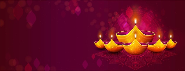 Diwali banner concept