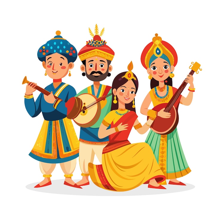 वेक्टर दिवाली कॉन्सेप्ट इलस्ट्रेशन
