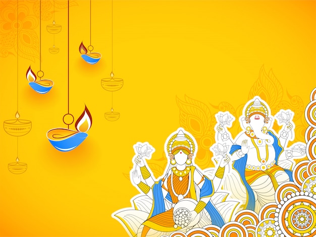 Diwali festival background