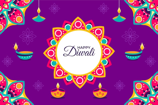diwali festival celebration background
