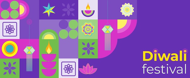 디발리 불 축제 행복한 디발리 배경  ⁇ 불과 함께 휴일 인도 휴일 인사 카드