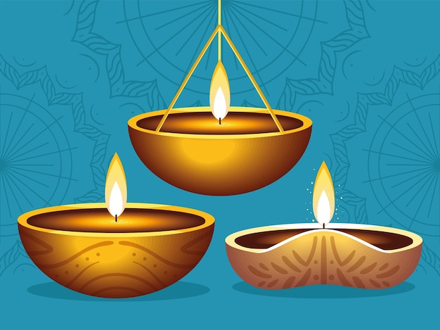 Diwali hindoeïsme feestelijk