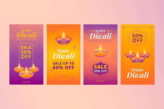 Diwali sale instagram stories