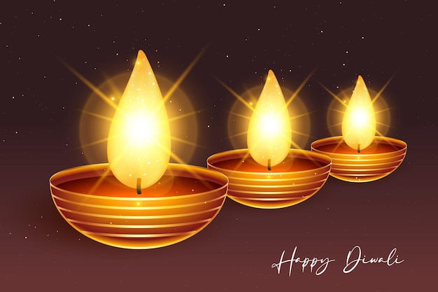 Diwali simple and attractive background