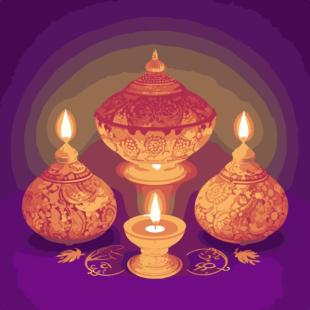 Vector diwali vectors art