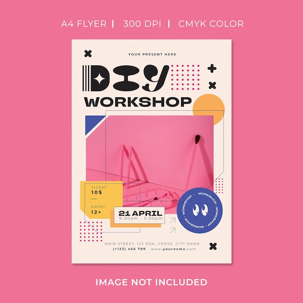 diy workshop flyer