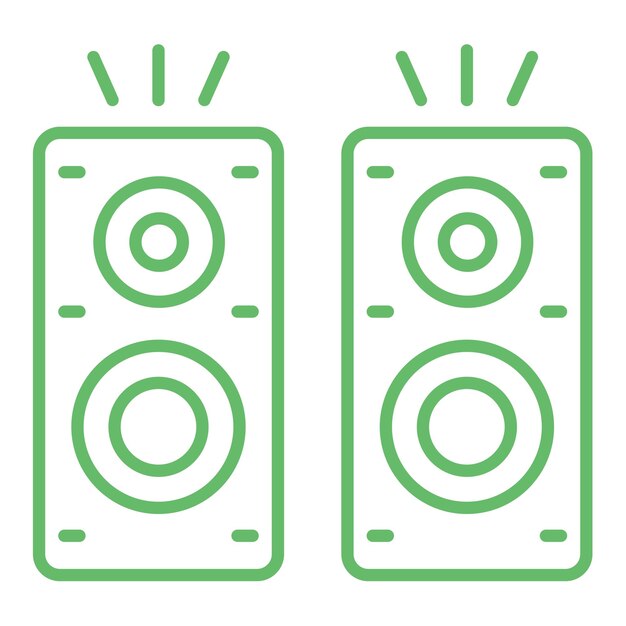 Vector dj decks icon