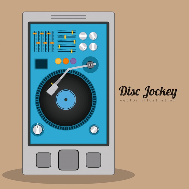 Vector dj design