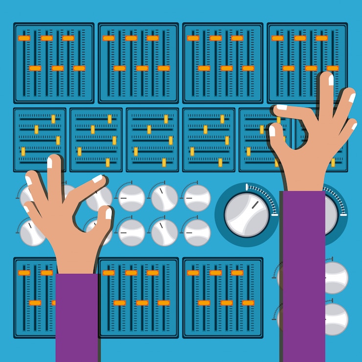 Vector dj design