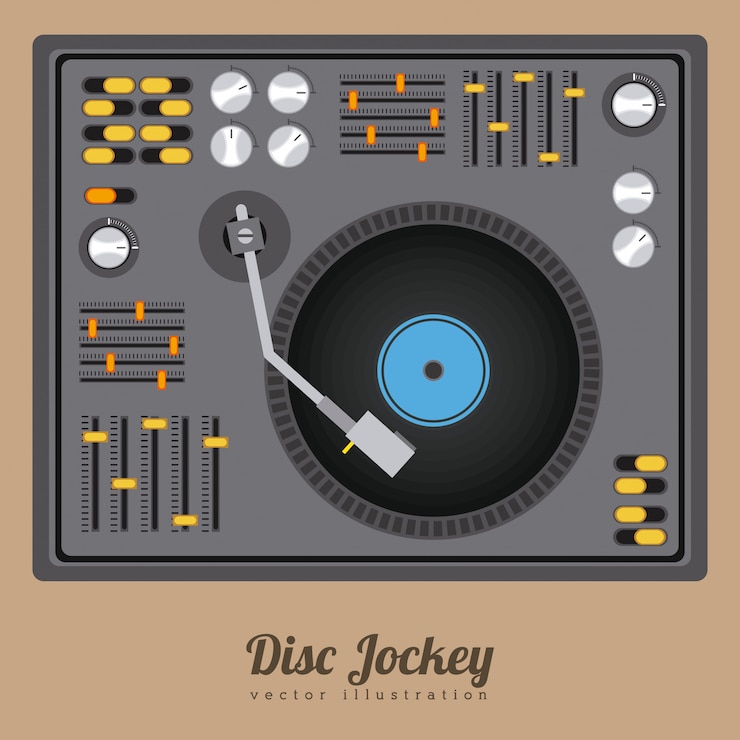 Vector djデザイン