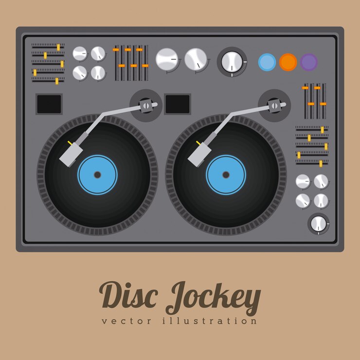 Vector djデザイン