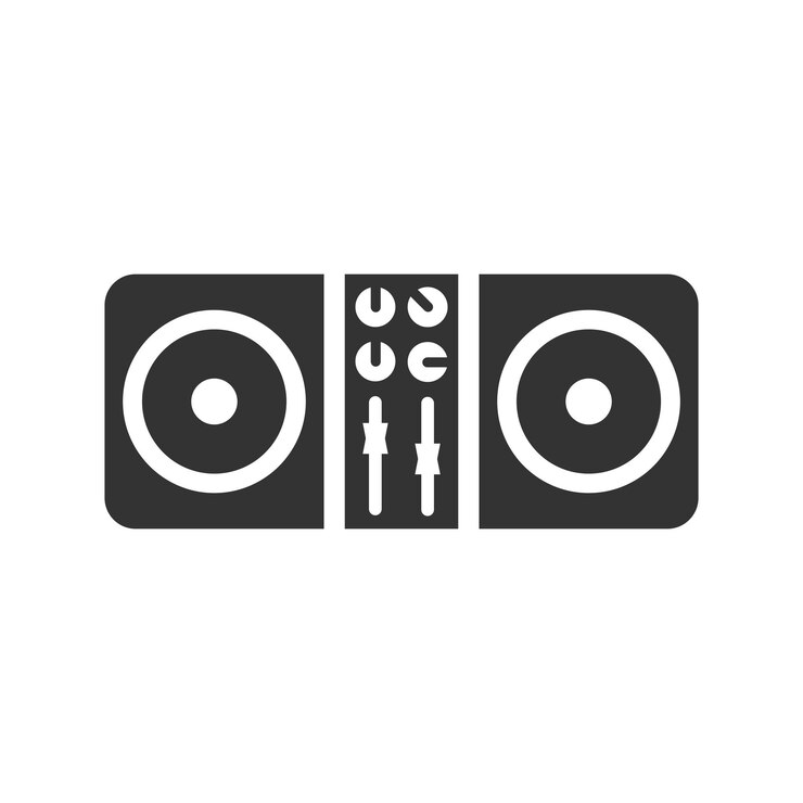 DJ machine icon