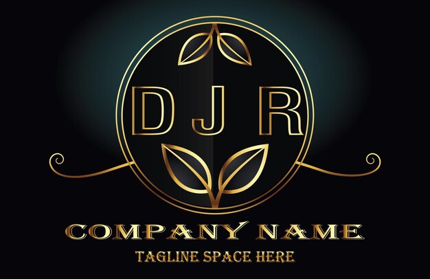 Логотип буквы DJR