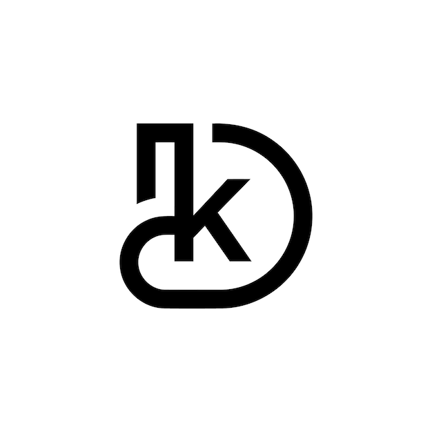 Vector dk kd logo