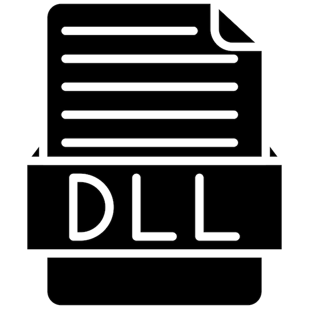 Стиль векторной иллюстрации DLL