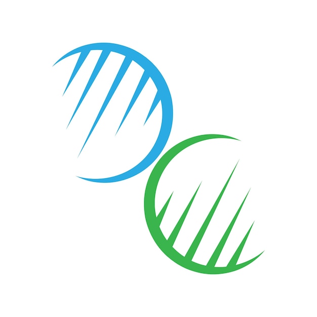 DNA icon logo design