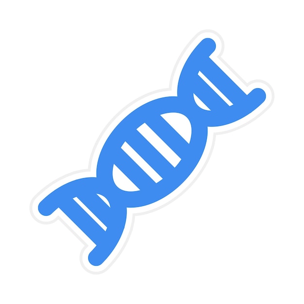 Vector dna icon vector image can be used for lab