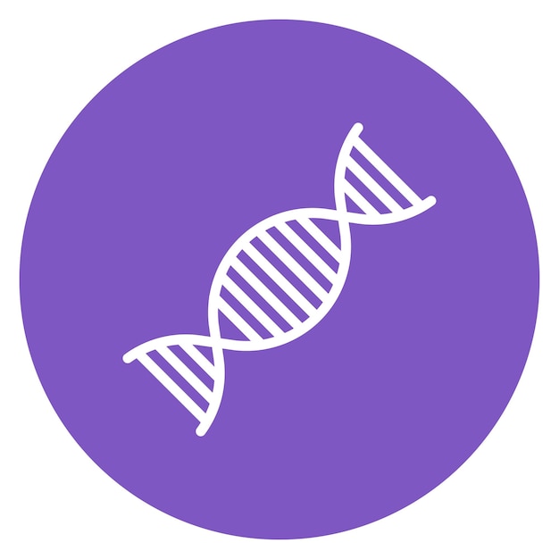 Vector dna icon vector image can be used for nursing