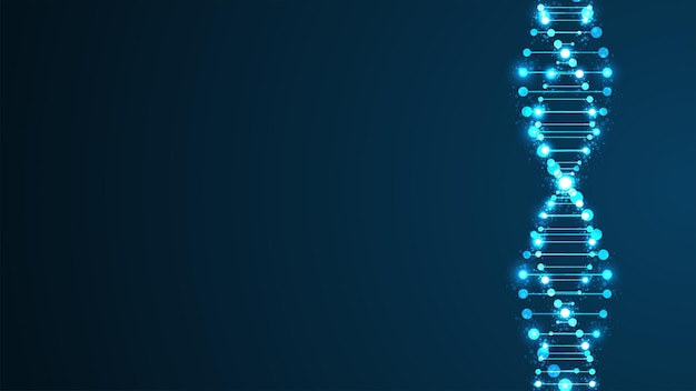 Dna 医科学遺伝子バイオ テクノロジー化学生物学イノベーション技術コンセプト