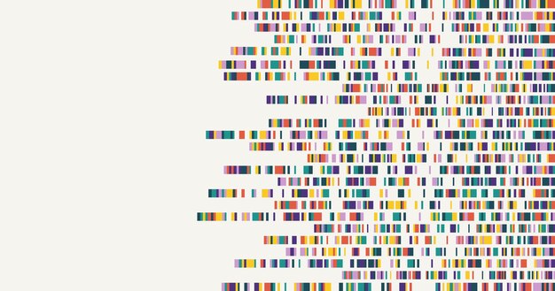Dna テスト インフォ グラフィック ゲノム シーケンス マップ