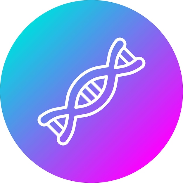 DNA vector icon Can be used for Crime and Law iconset