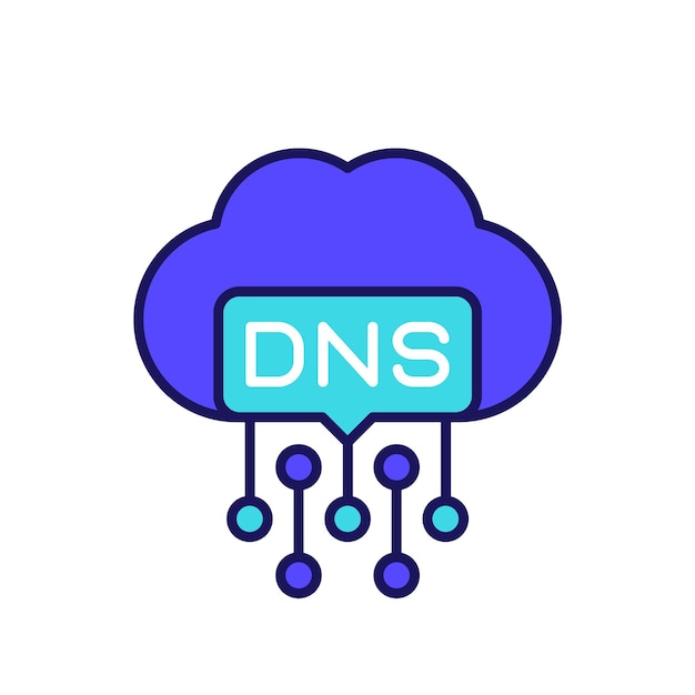 WebおよびアプリのDNSアイコン