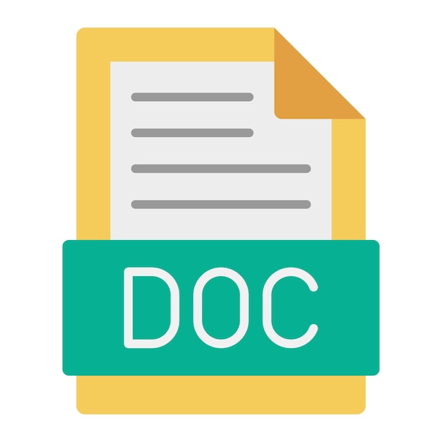 Vector doc icon