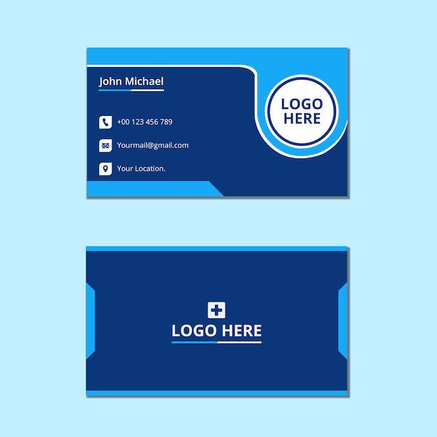 Вектор Дизайн визитной карточки врача дизайн визитки визитной карточке дизайн информационной карточки11