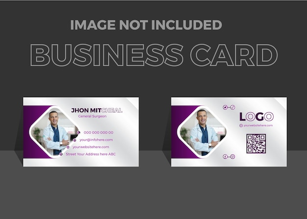 Doctor Business Card Design template