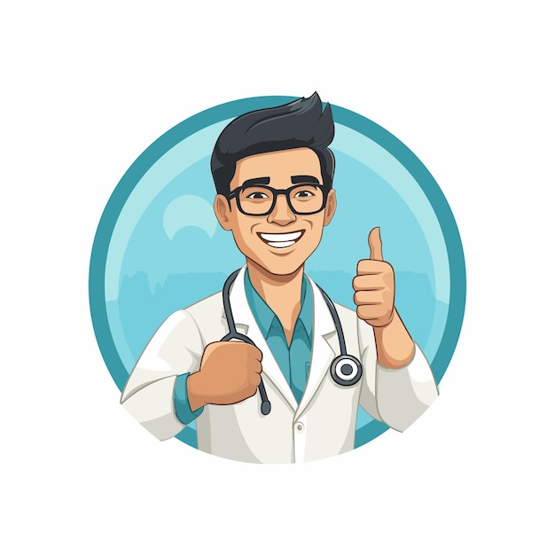 Doctor cartoon character