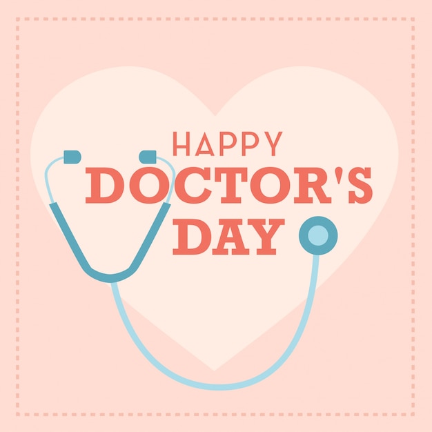 Doctor day illustration