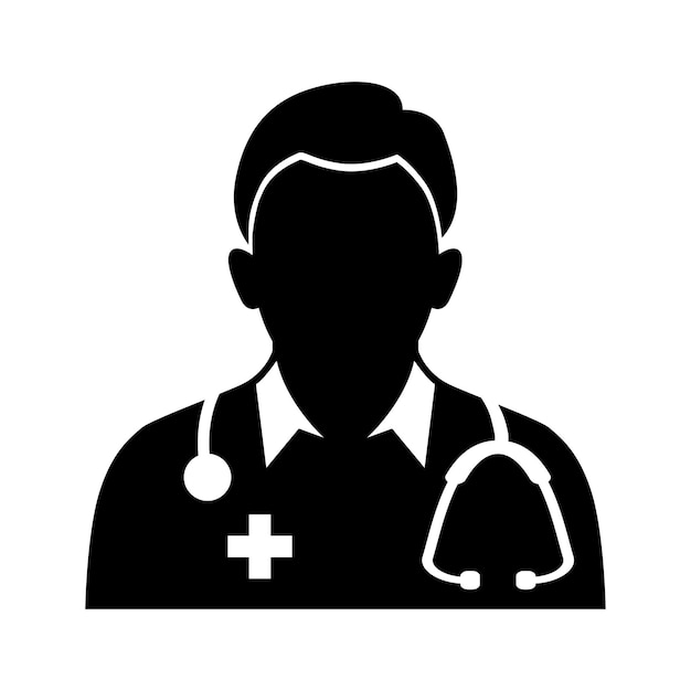 Doctor icon on trendy design