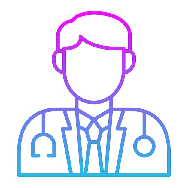 Vector doctor icon