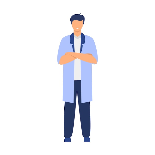 Vector doctor illustration