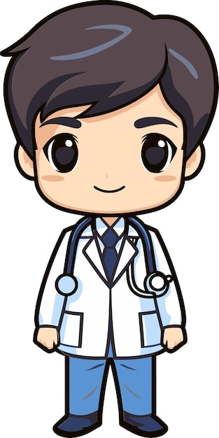 Doctor Illustrations Lifelike Medical Moments Vectorized Health Artistry Doctor Vectors