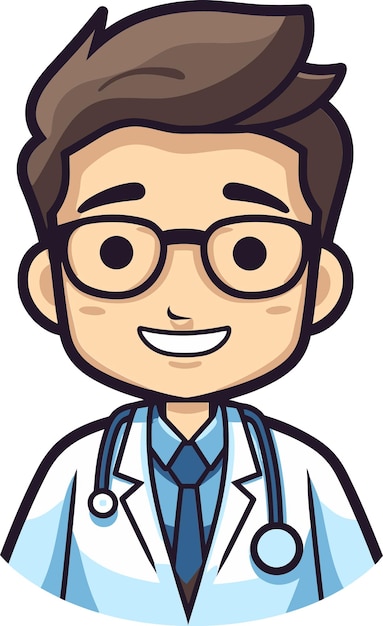 Vector doctor illustrations lifelike medical moments vectorized health expressions doctor vectors