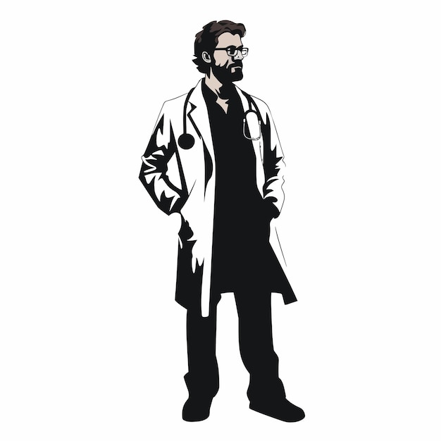 Doctor_Man_Medical_Silhouette_Healthcare_Person