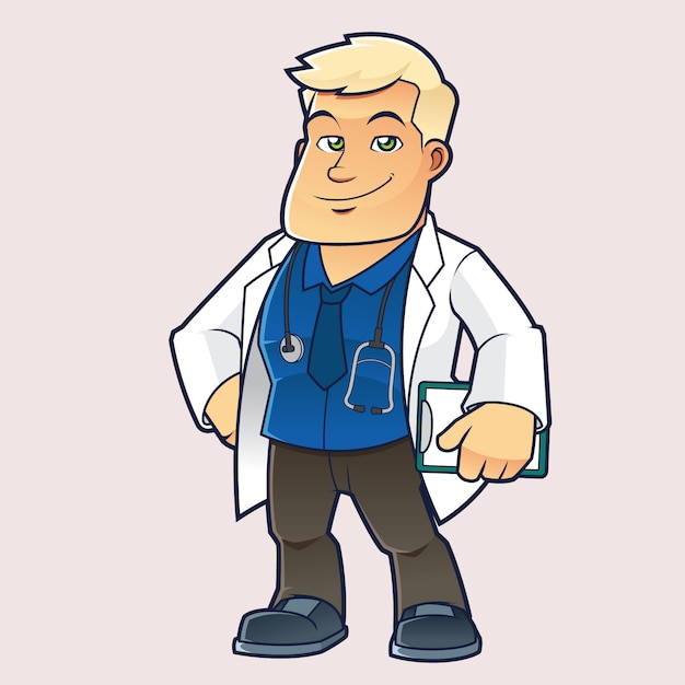 Doctor Mascot Character