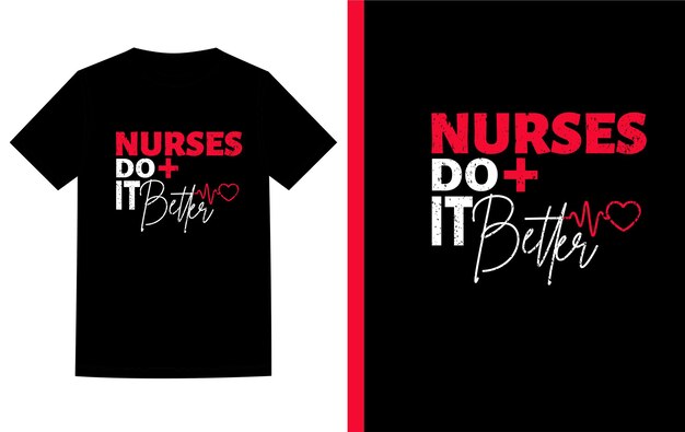 Doctor nurse t shirt vector design