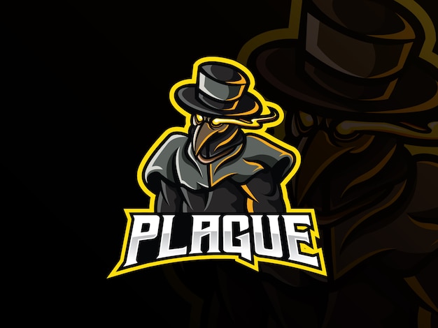 Doctor plague mascot