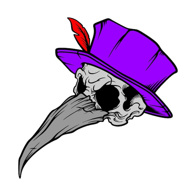 Doctor plague skull