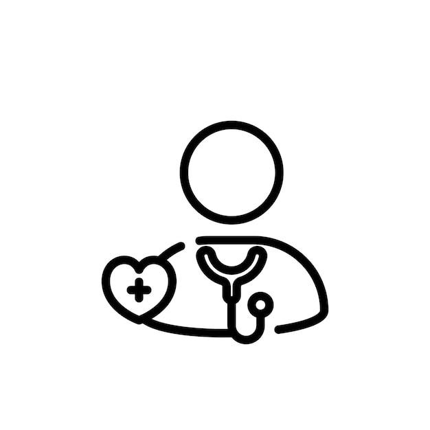 Doctor sign symbol vector