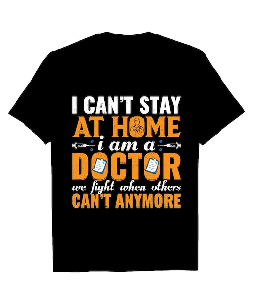 Doctor Typography TShirt Design